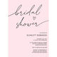 Bridal Shower Heart Invitations Image 7 of 7